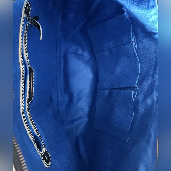 Isabella Fiore Black Leather Studded Braided Hobo Shoulder Bag Boho Western Chic - Picture 12 of 15